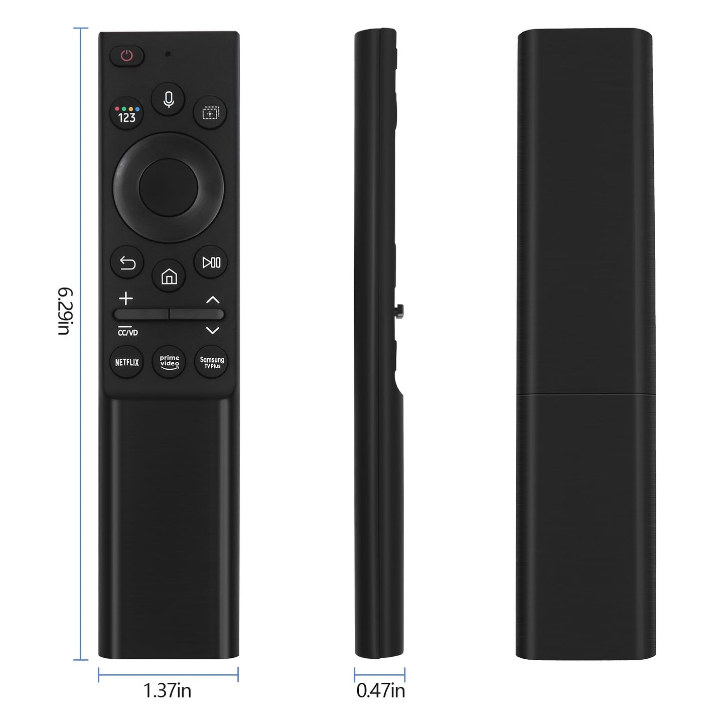 BN59-01357F TM2180E RMCSPA1RP1 Voice Remote Replacement for Samsung Smart TV Remote Control, Compatible with Samsung QLED TVs Q60A Q70A Q80A QN85A QN90A QN800A Series