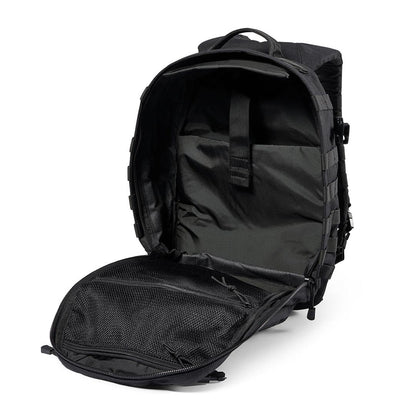 5.11 Tactical Backpack – Rush 12 2.0 – Military Molle Pack, CCW with Multiple Compartments, 24 Liter, Small, Style 56561, Black