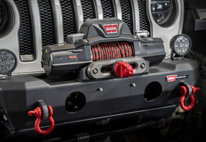 Factor 55 00015-06 Prolink Original Shackle Mount Replaces Winch Hook with a Stronger Shackle D Ring Mount Max Load Rating 16,000 lb. Ideal for 4x4 Off Road Adventures - Gray