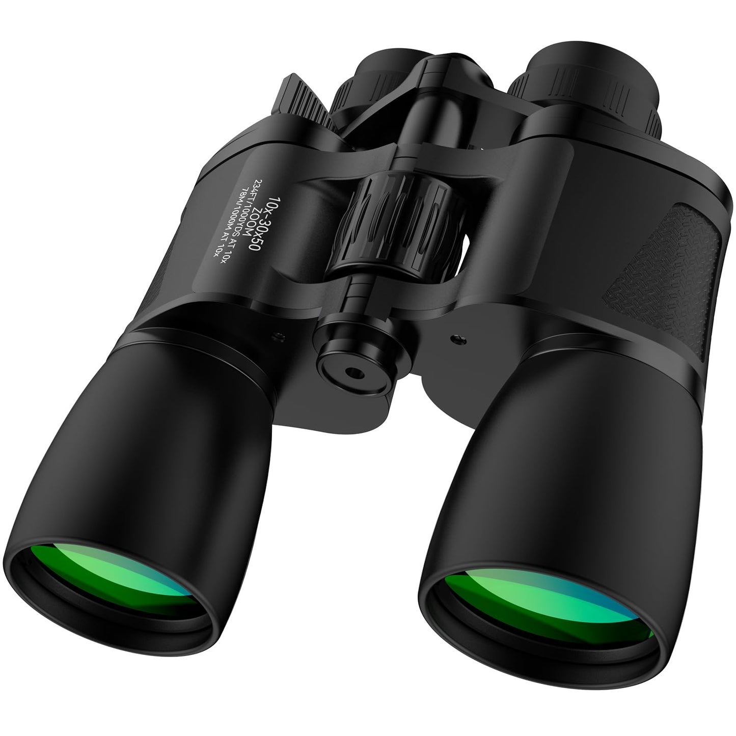 MLight 10-30X50 Zoom Binoculars for Adults, High Powered Military Binoculars for Bird Watching, Hunting, Outdoor, Hiking, Concerts Large View, Waterproof, BK7 Prism, FMC Lens, Low Light Night Vision
