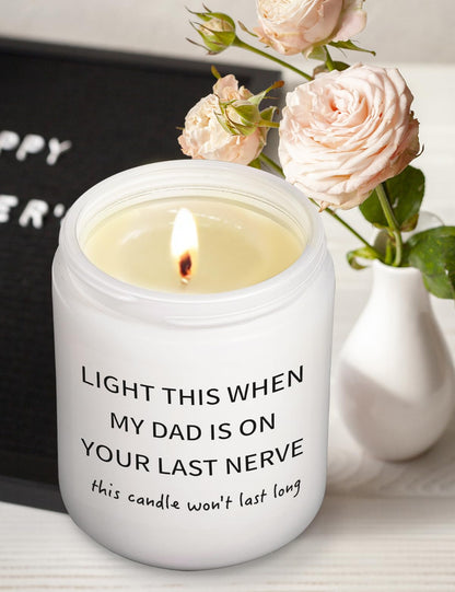Mothers Day Gifts for Mom from Daughter Son, Funny Mom Birthday Gifts for Stepmom Mother Christmas Valentines Day Present for Step Mother in Law Mommy, Lavender Scented Candles
