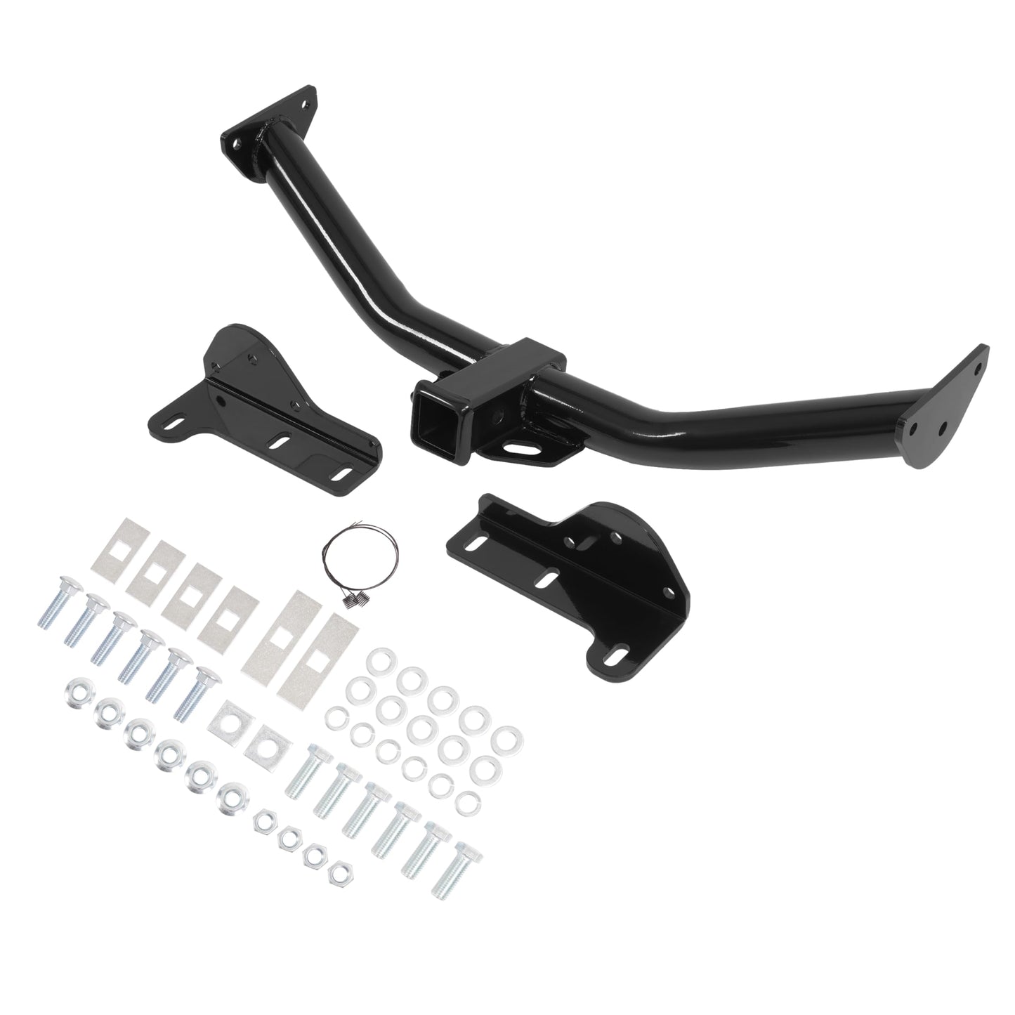 ALMULOO Trailer Tow Hitch 2 Inch Receiver Class 3 Compatible with 2009-2020 Dodge Journey (Only Compatible with Vehicles Without LED taillights)