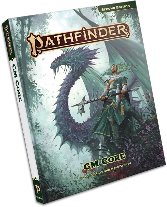 Pathfinder GM Core (P2) - Second Edition Remaster Game Master Rulebook 336 Pages with Monster Creation &amp Magic Items