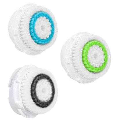 Facial Cleansing Brush Head Replacements Compatible with Clarisonic Mia 1, Mia 2, Mia Fit, Alpha Fit, Smart Profile Uplift, Deep Pore Face Brush Head Replacement Cleaning Tool(Mutil Color)