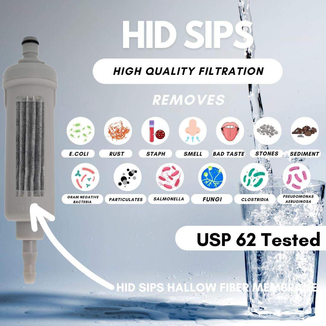 HydraLamp w/Mini Fridge, Bedside Desktop Water Dispenser Lamp, Included Water Reservoir and Filter, Bedside Water Dispenser, LED Table Lamp, for Home, Bed, Office, Hydration Appliance (Midnight)