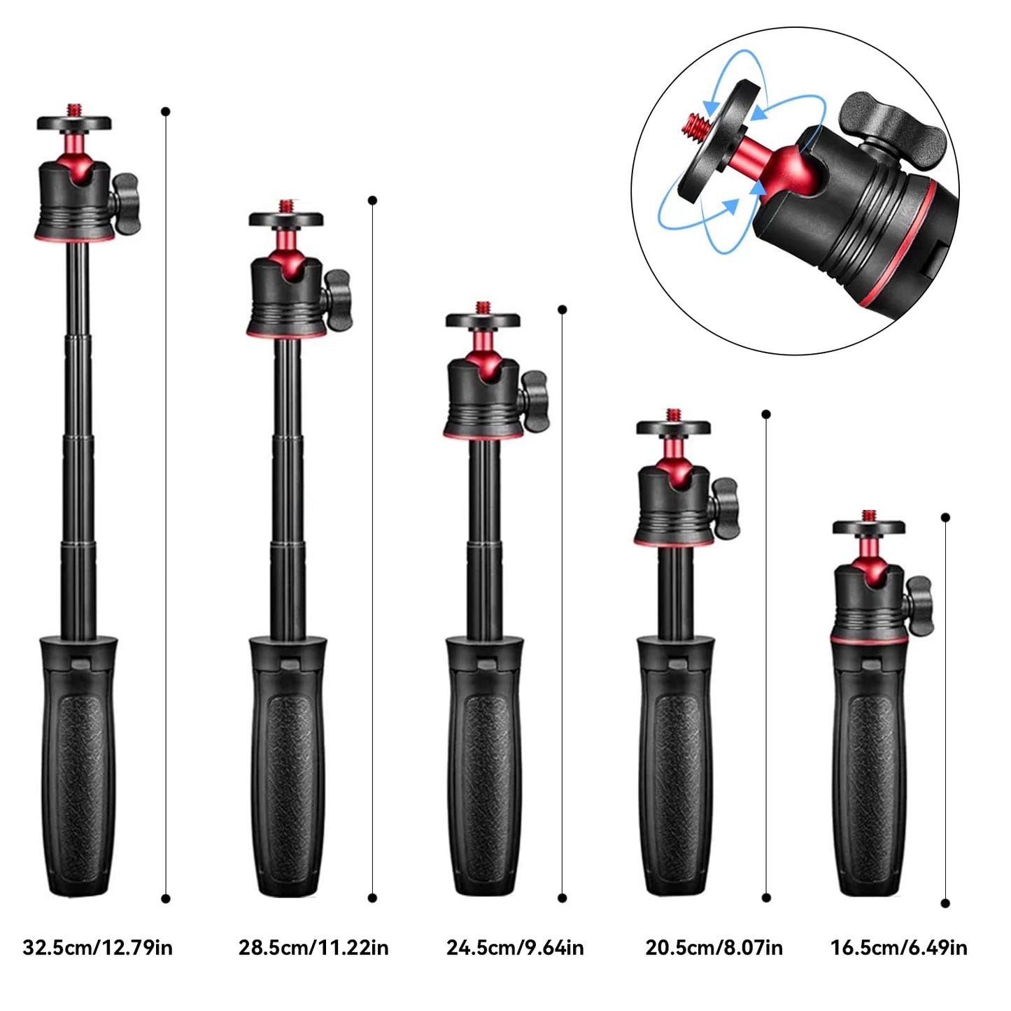 DJI Osmo Action 5 Pro Hiking Combo, Waterproof Action Camera with 1/1.3" Sensor, 4K/120fps Video, Subject Tracking, Stabilization, 8h Extended Battery Life with 2 Batteries, Hiking Accessories