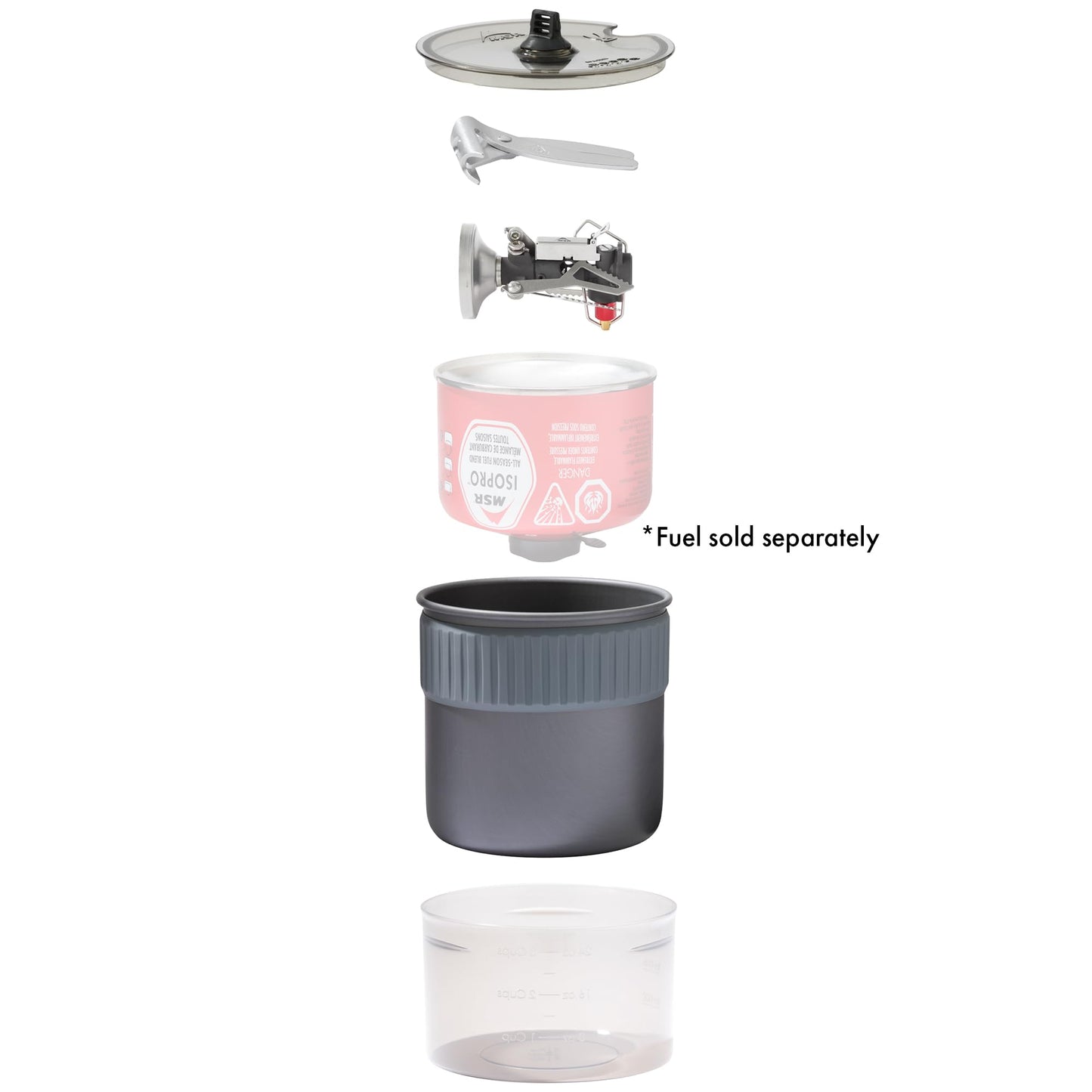 MSR PocketRocket Deluxe Ultralight Camping and Backpacking Stove Kit