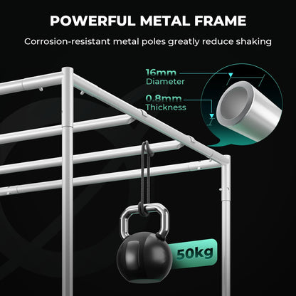 Mars Hydro 4x4 Smart Grow Tent Kit Complete System with WiFi-Integrated Controller 43,480W FC-E4800 Dimmable Light 2646Pcs LED,48"x48"x80" 1680D High Reflective Mylar,6inch Automatic Ventilation Kit