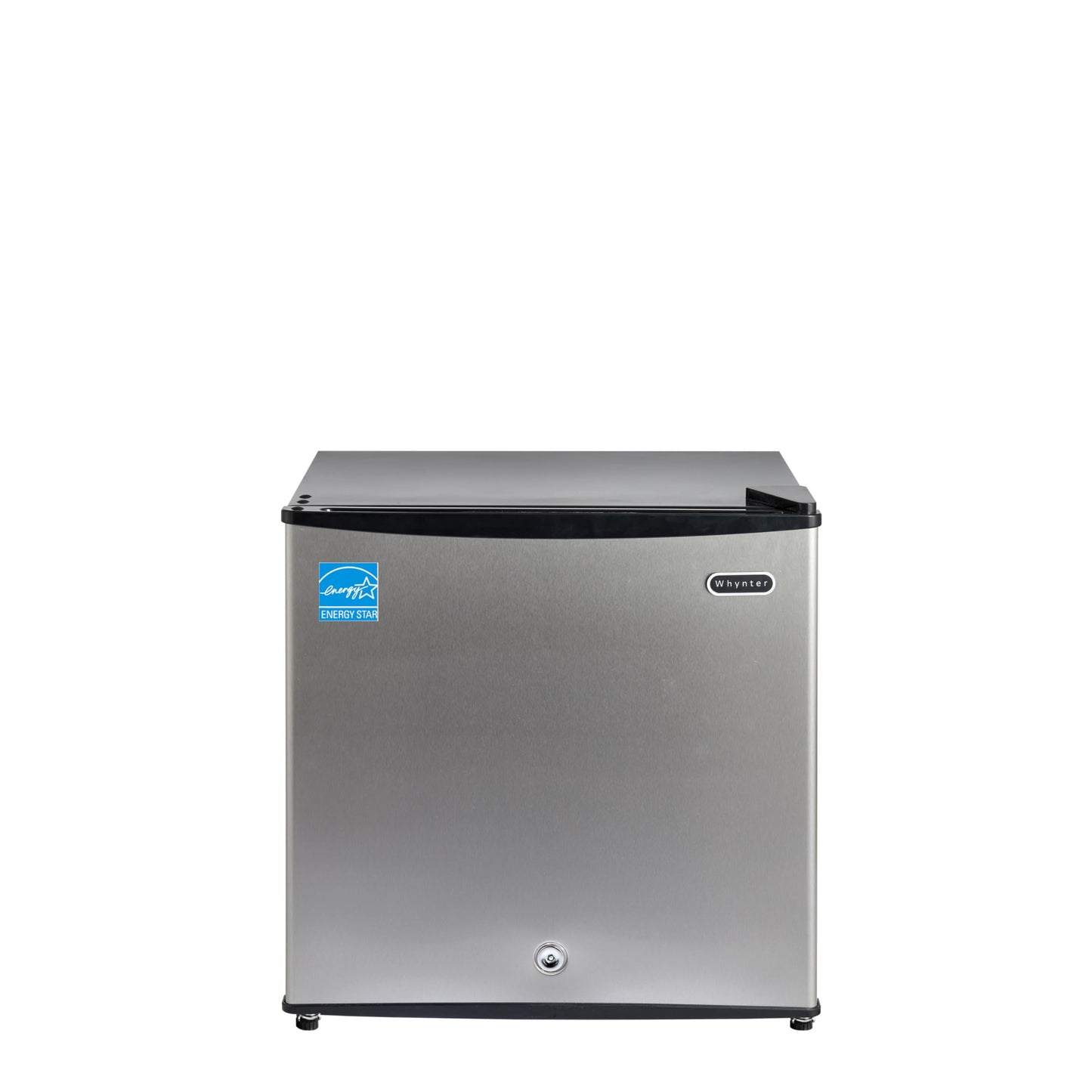 Whynter CUF-112SS Mini, Energy Star Rated Small Upright Freezer with Lock, Stainless Steel -1.1 Cubic Feet