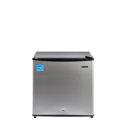Whynter CUF-112SS Mini, Energy Star Rated Small Upright Freezer with Lock, Stainless Steel -1.1 Cubic Feet