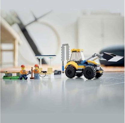 Lego 60385 City Great Vehicles Excavator Building Set with Mini Figures and Accessories Gift Idea Building Kit for Children Over 5 Years