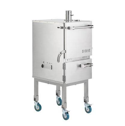 Keveri H1 Inox | | Multi-Purpose Stainless Steel Charcoal Oven | Grill, Smoker, Roast, Bake, Pizza Oven