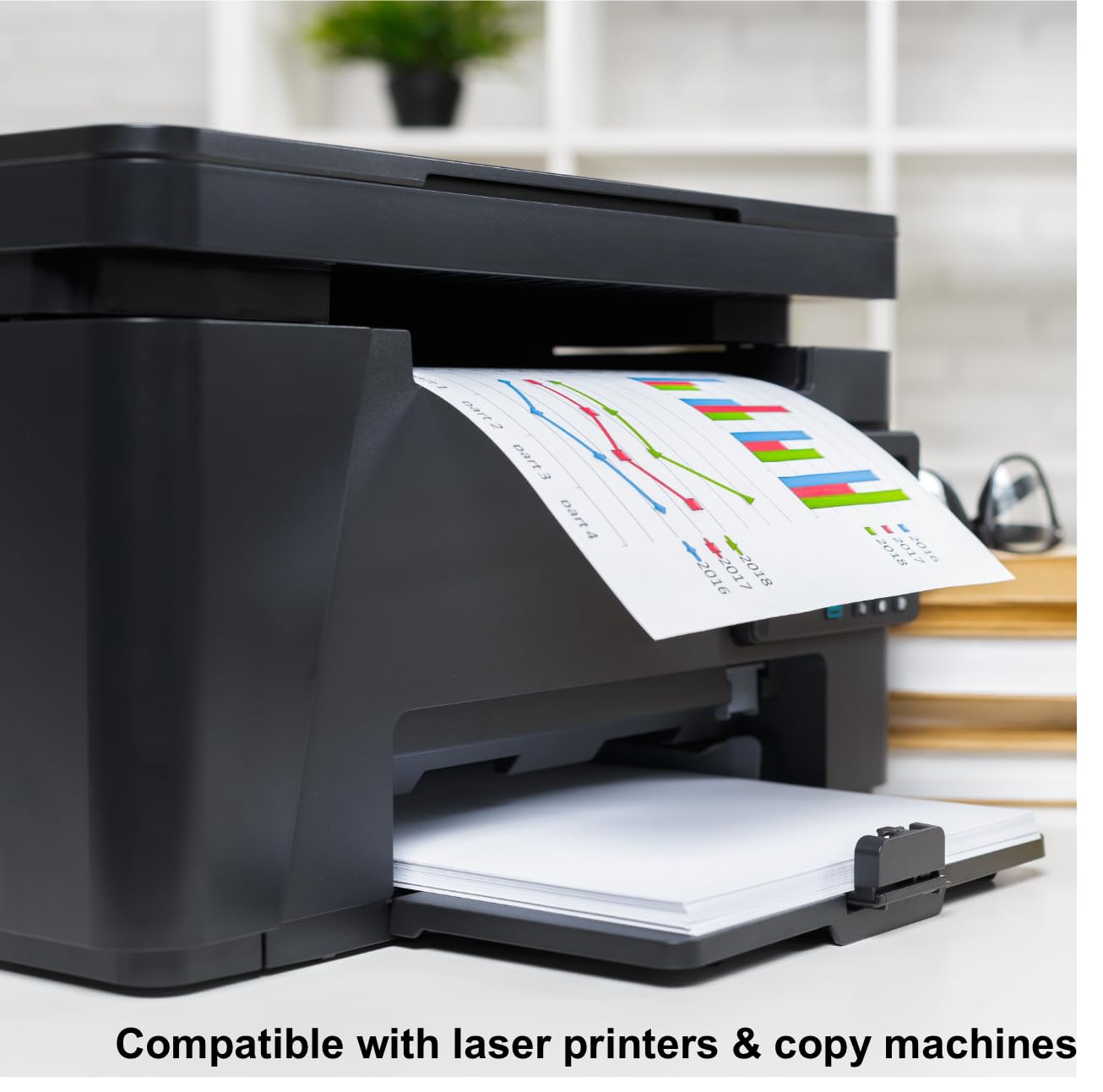 SplashProof Printer Paper - 8.5" x 11", 5 Mil Waterproof Paper, Laser Printer & Copy Machine Compatible (8.5" x 11" - Letter, 500 Sheets)