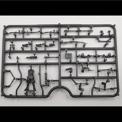 Wargames Atlantic World Ablaze - The Second World War 1939-1945: Italian Infantry (32 Multi Part Hard Plastic 28mm Figures)…