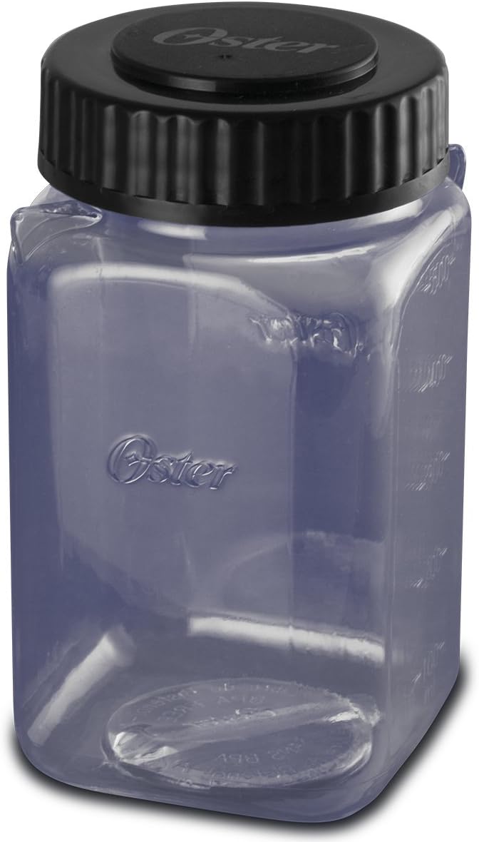 Oster BLSTMJ-500 Mini-Blend Jars, Pack of 2 500ml, Black