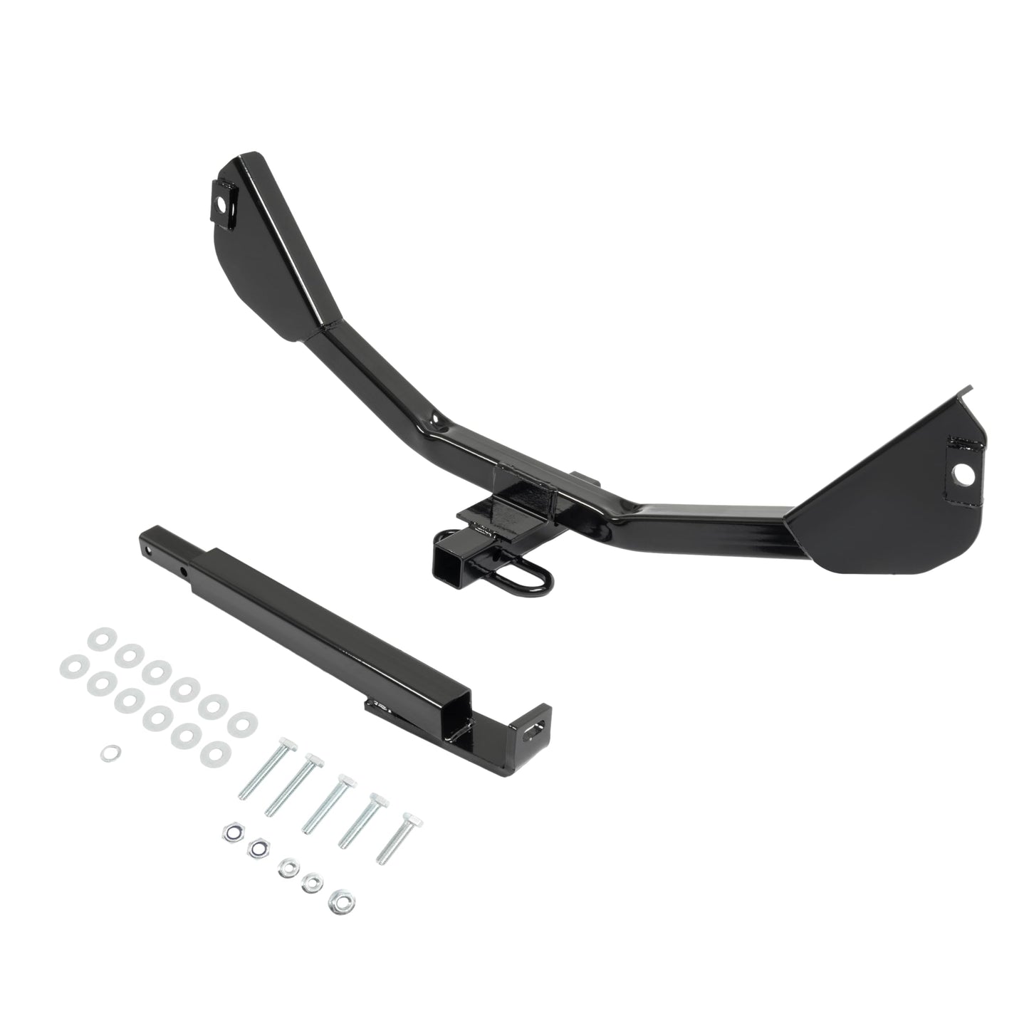 ALMULOO 1.25" Tow Hitch Compatible with 2010 2011 2012 2013 2014 2015 Chevrolet Camaro Except Convertible/w/Dealer Installed Ground Effects Trailer Hitch Powder Coated