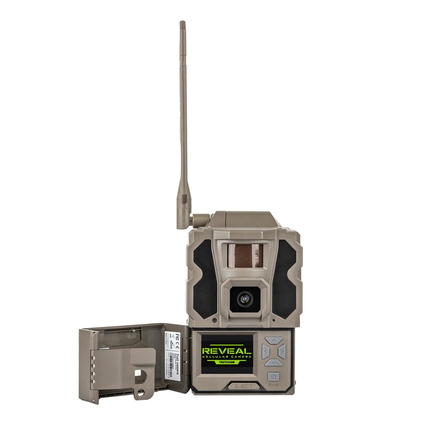 TACTACAM Reveal Pro 3.0 Cellular Trail Camera – Auto Connect 4G LTE, 4K Photos, No-Glow IR Flash, Extended Battery, Built-in GPS, On-Demand Video, Best Hunting & Property Camera