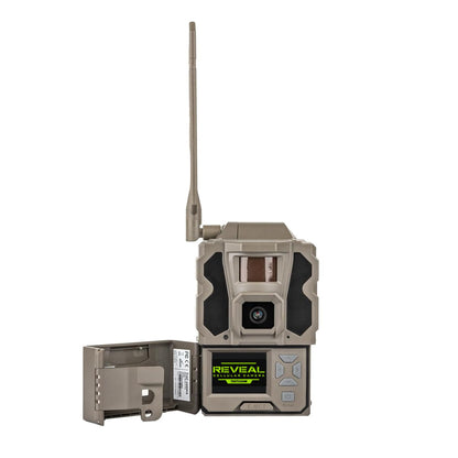 TACTACAM Reveal Pro 3.0 Cellular Trail Camera – Auto Connect 4G LTE, 4K Photos, No-Glow IR Flash, Extended Battery, Built-in GPS, On-Demand Video, Best Hunting & Property Camera