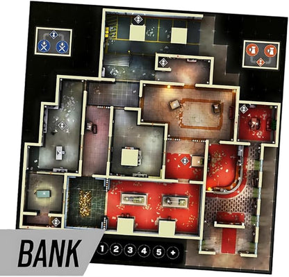 Mythic Games 6: Siege The Board Game Bundle: Concrete City - Map Pack 1 Dead End - Map Pack 2 Sand and Dust - Map Pack 3 (3 Items)