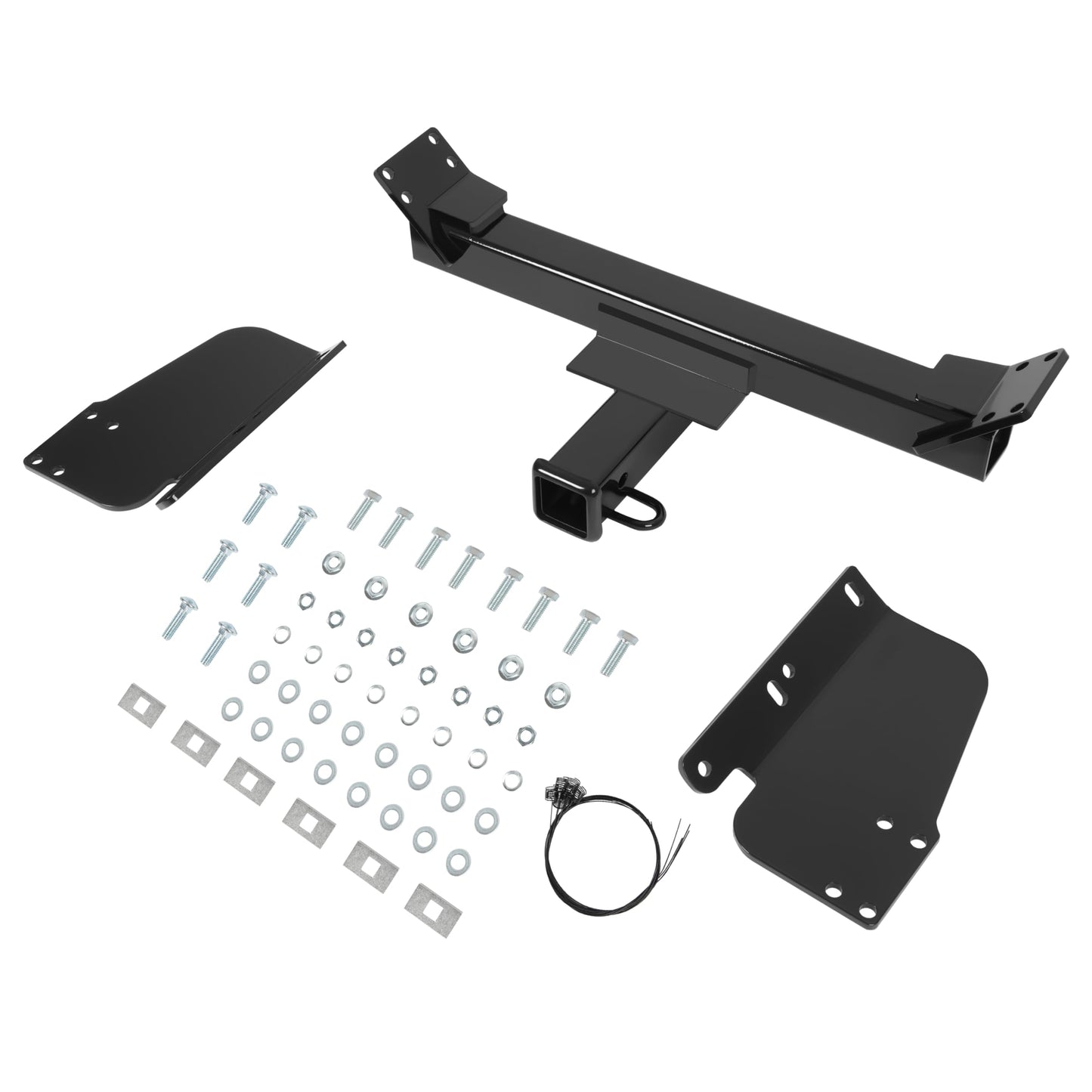 ALMULOO Class 3 Trailer Hitch 2 Inch Receiver, Compatible with 2018-2026 Chevrolet Equinox & GMC Terrain (Excludes Diesel), Heavy-Duty Steel Tow Hitch