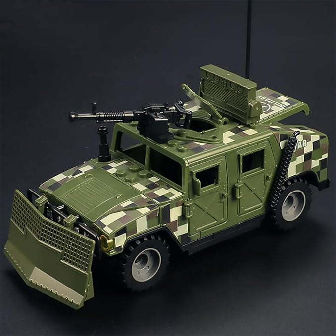 Military Vehicles Building Blocks Sets Compatible with Lego Military Off-Road Vehicle Set Army Model Kit STEM Toys for Boys Kids and Teens Ages 8-14(Green)