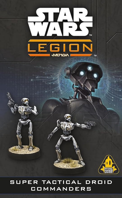 Asmodee Star Wars: Legion Super Tactical Droid Commanders - Separatist Alliance Leader Expansion Tabletop Miniatures Game Strategy Game for Kids and Adults Ages 14+ 2 Players 90 Min Playtime