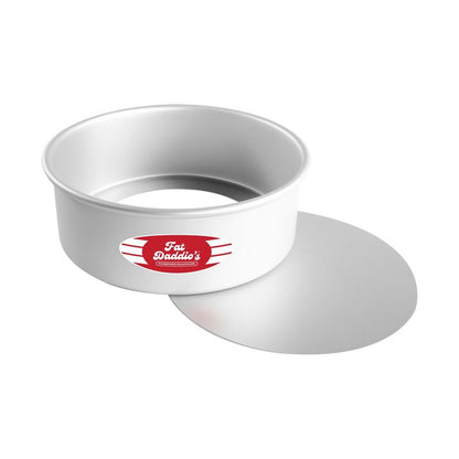 Fat Daddio's PCC-83 Anodized Aluminum Round Cheesecake Pan, 8 x 3 Inch