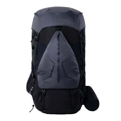 KAILAS RIDGE III 65+5L Hiking Backpack Trekking Daypack Outdoor Backpacking Waterproof Lightweight Internal Frame Backpack for Traveling Camping with Rain Cover Dark Black S