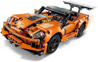 Technic Chevrolet Corvette Zr1 Replica 2 in 1 Collectible Car Model Advanced Construction Set