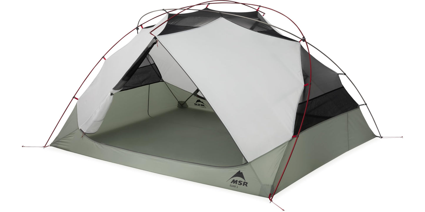 MSR Elixir 3-Person Lightweight Backpacking Tent
