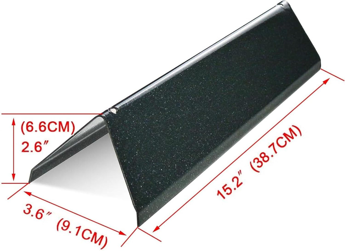 Uniflasy Flavorizer Bars & Grill Burner Tubes for Weber Spirit I & II | 15.3 Inch Replacement Parts