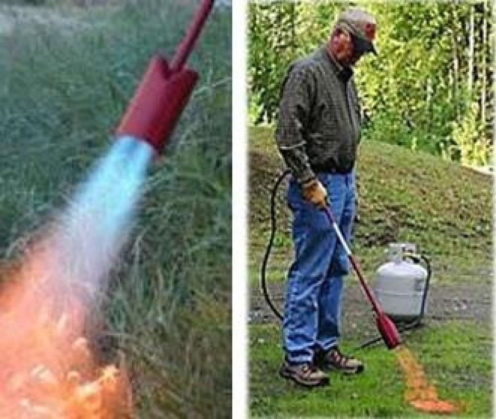 Red Dragon VT3-30C Heavy Duty Vapor Torch Kit, 500,000 BTU Propane Weed Burner with 3-Inch Bell, 33.5-Inch Length, 30 PSI Operating Pressure for Farm, Ranch, and Industrial Use