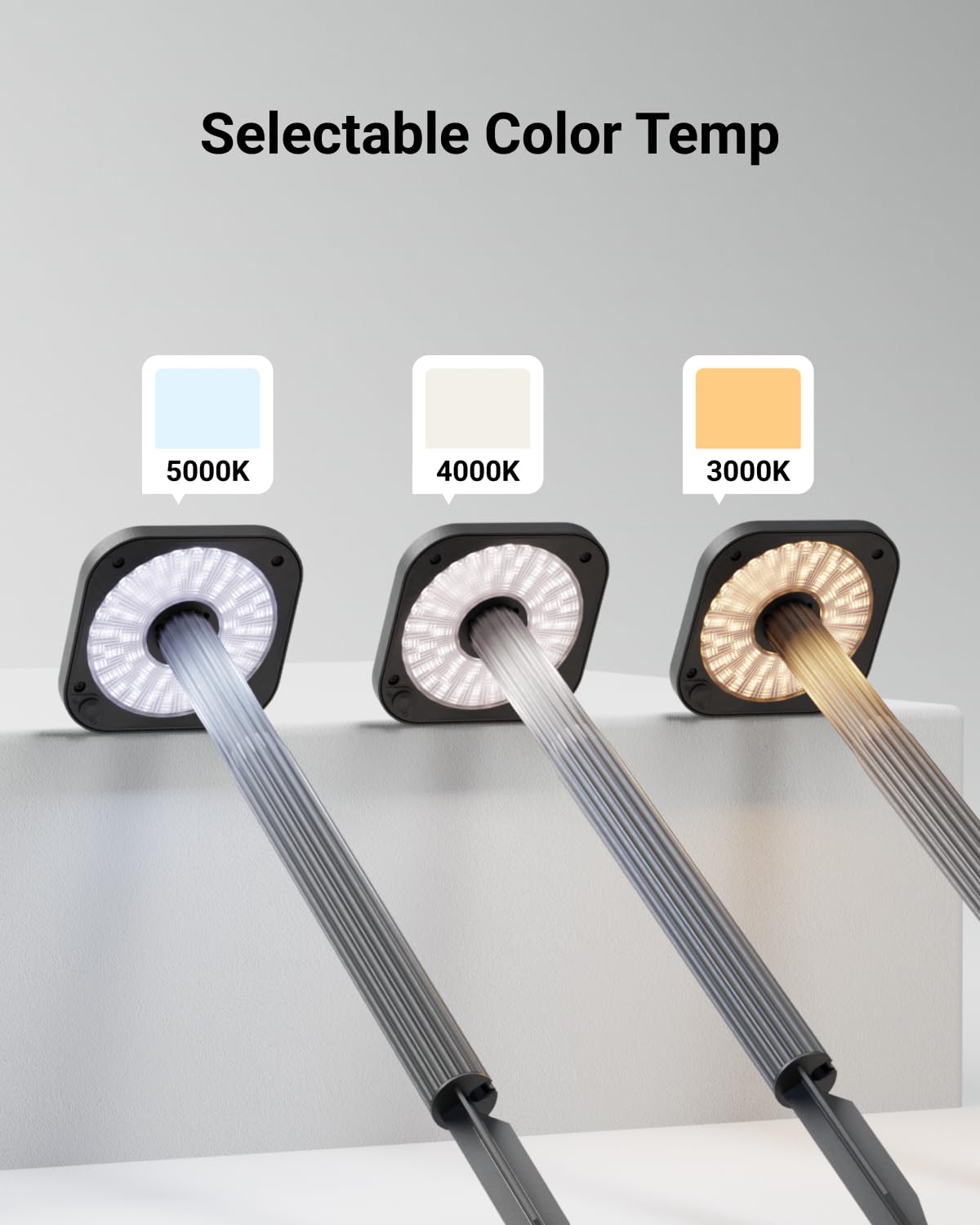 Sunco 12 Pack Garden Pathway Light, LED Outdoor Lights for Patio Landscape Path Lighting, 200W, 4W, Selectable CCT 3000K/4000K/5000K, Wet Rated, Non-Dimmable ETL