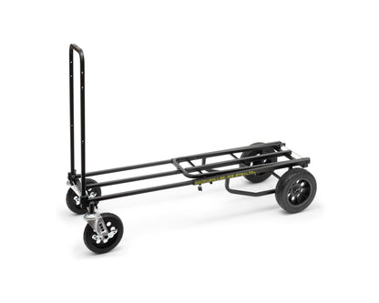 Rock-N-Roller R12STEALTH (All Terrain Stealth) 8-in-1 Folding Multi-Cart/Hand Truck/Dolly/Platform Cart/34" to 52" Telescoping Frame/500 lbs. Load Capacity, Black