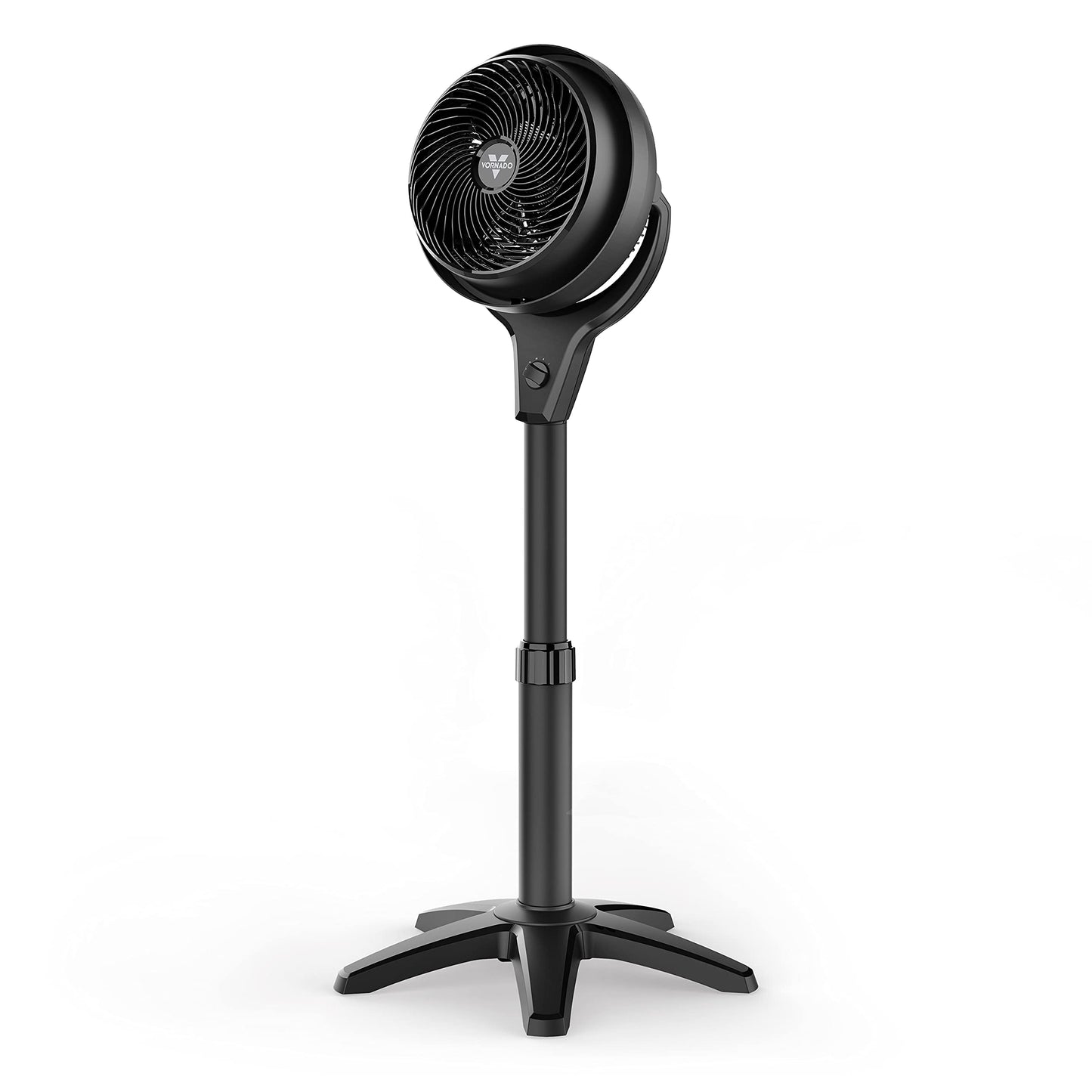 Vornado 602 Whole Room Air Circulator Pedestal Fan with 3 Speeds, Adjustable Height, Personal, Black and Vornado 460 Whole Room Air Circulator, Small Fan with 3 Speeds, Adjustable Tilt, Easy to Clean, Moves Air 70 Feet, Quiet Fan for Home, Office, Bedroom