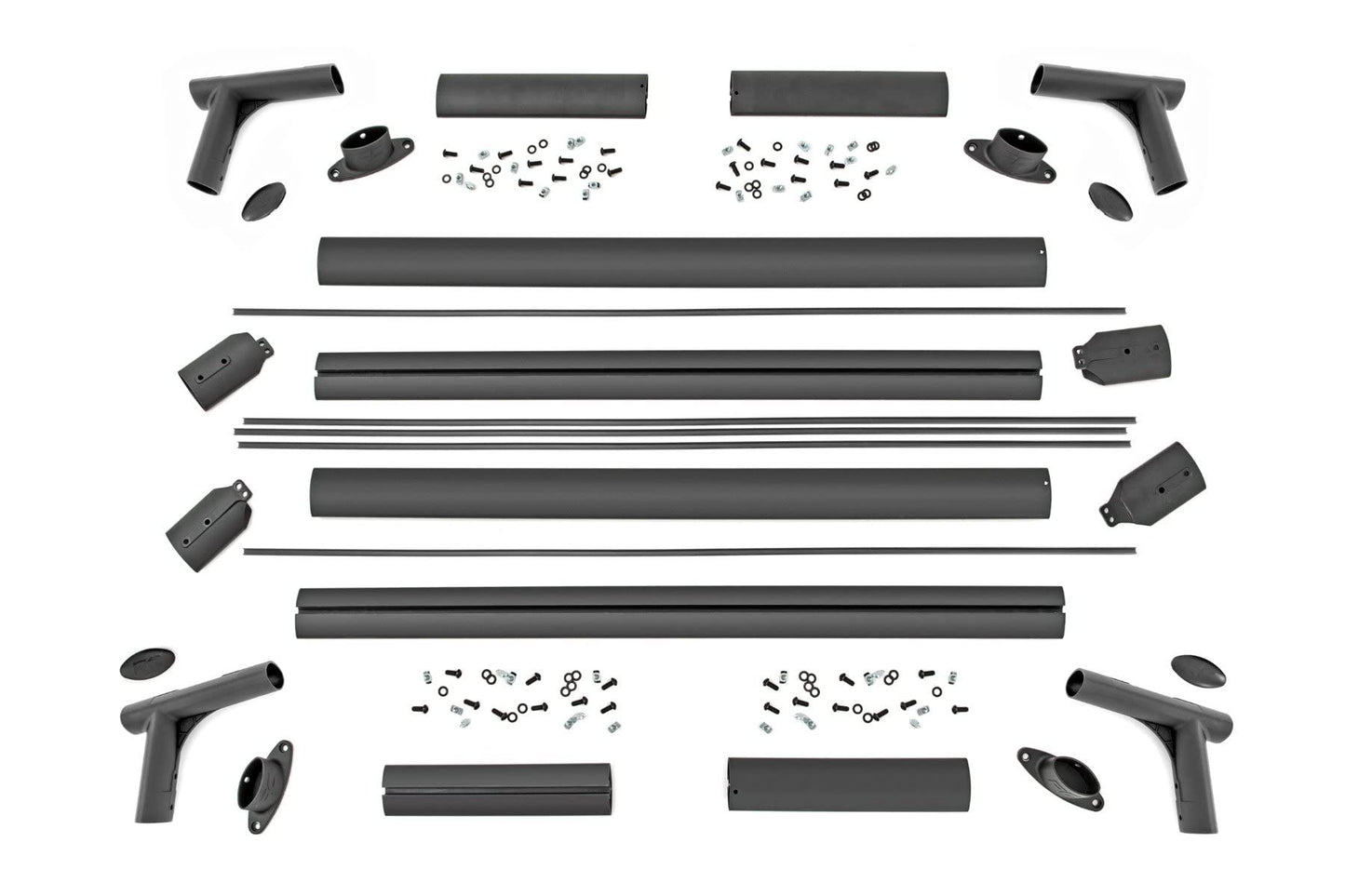 Rough Country Full-Height Bed Rack for Ford F-150 (2015-2026) - Modular Aluminum Truck Rack for Cargo Racks, Rooftop Tents, Ladders & Overland Gear