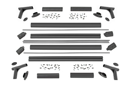 Rough Country Full-Height Bed Rack for Ford F-150 (2015-2026) - Modular Aluminum Truck Rack for Cargo Racks, Rooftop Tents, Ladders & Overland Gear