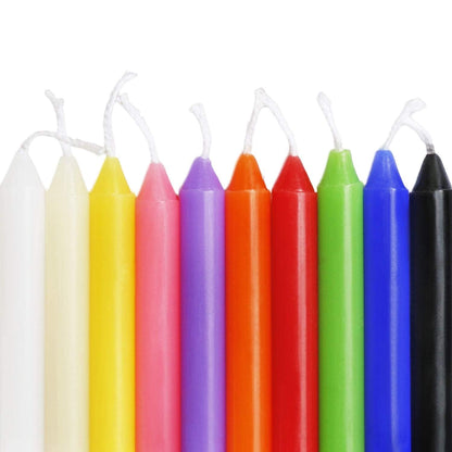 HELLY Unscented 4" Mini Chime Ritual Spell Taper Candle