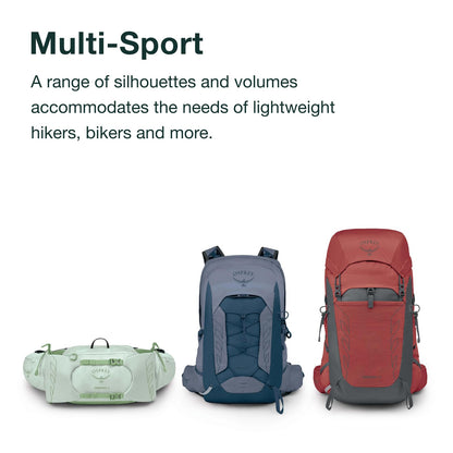 Osprey Tempest 22L Women's Lightweight Hiking Backpack - Small Daypack for Travel & Camping, Frosty Mint Green/Botanica
