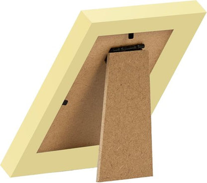 JCJMY Gold 3x4 Picture Frame - Versatile Wall & Tabletop Display with Shatter-Resistant Plexiglass