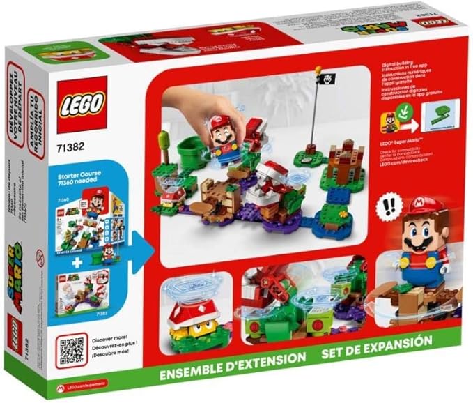 Super Mario - Piranha Plant Puzzling Challenge Expansion Set - 71382