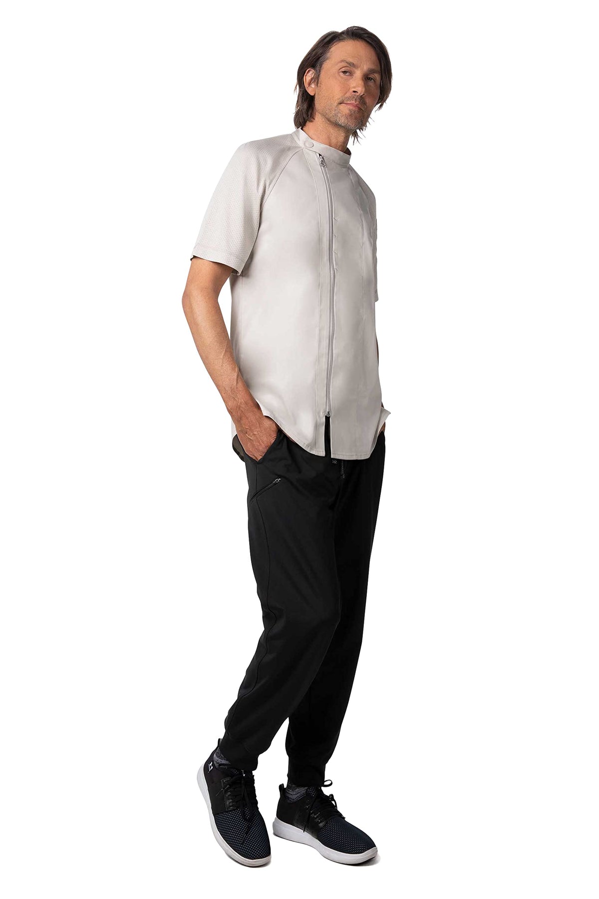 Chef Works Men's Varkala Chef Coat, Natural, 3X-Large