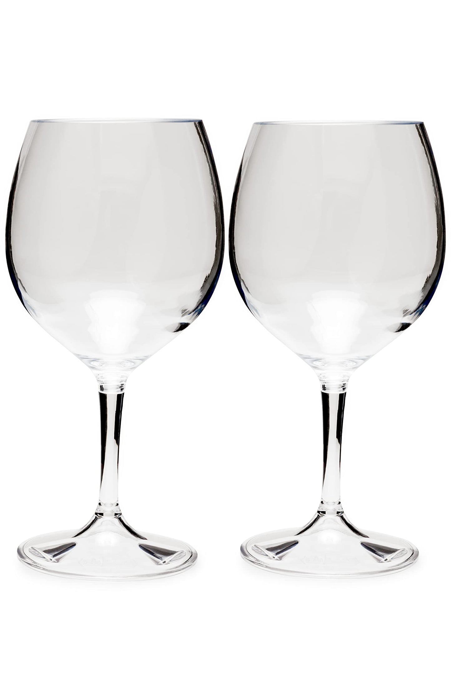 GSI Outdoors Nesting Red Wine Glass Set for Compact Storage and Comfortable Drinking, 15 fl. oz., 79312