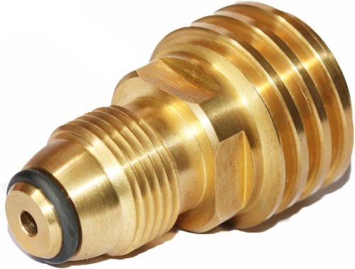 DOZYANT Propane Tank Adapter - Convert POL LP Tank to QCC1/Type1 Hose or Regulator | Durable Design