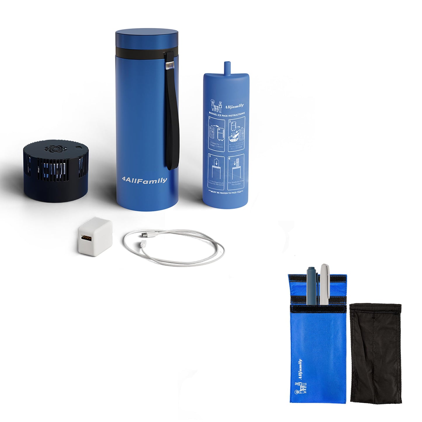 4ALLFAMILY EXPLORER BLUE 2 PEN CHILLER