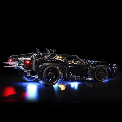 YEABRICKS LED Light for Lego-42127 Technic The Batmobile Building Blocks Model (Lego Set NOT Included)