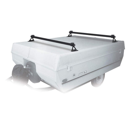 Swagman Roamer Cross Bars for Pop-Up Trailer, Tent Trailer – Adjustable Roof Rack System for Bikes, Kayaks and Cargo