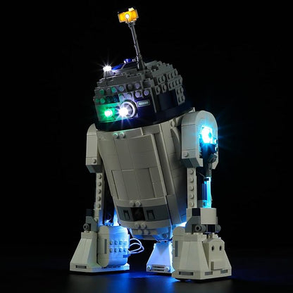 BRIKSMAX Light Kit for Lego-75379 R2-D2 - Compatible with Lego Star Wars Building Set- Not Include Lego Set