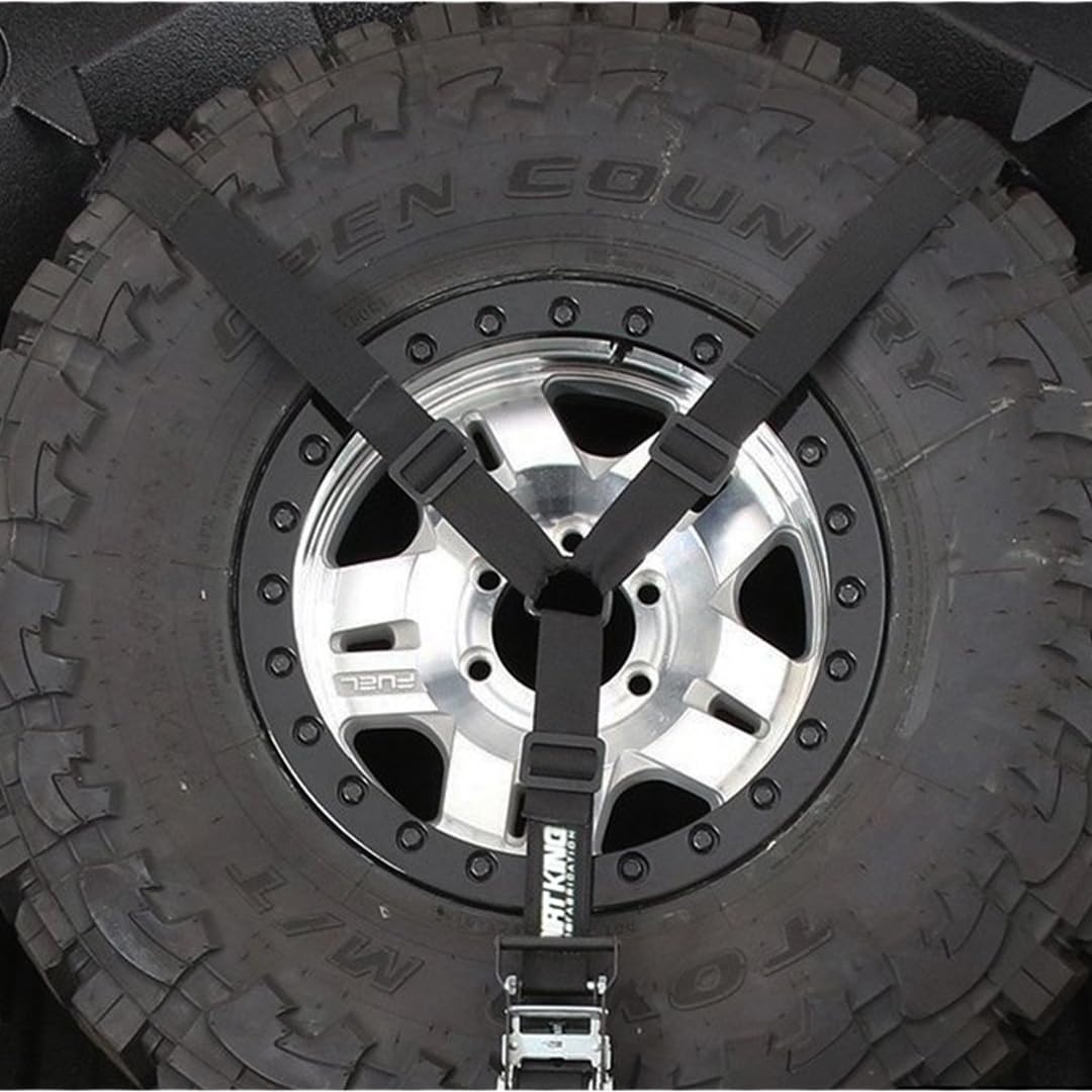 3 Way Spare Tire Strap & Mounts | Twisted Hooks