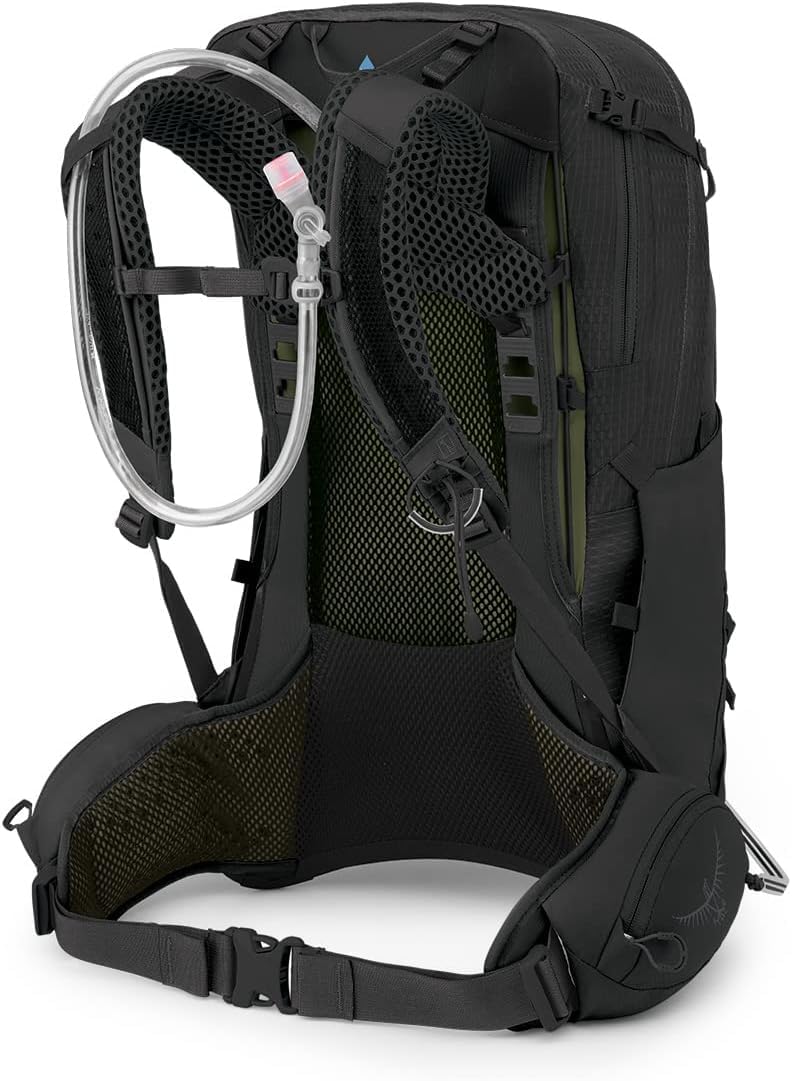 Osprey Manta 34L Men's Hiking Backpack with Hydraulics Reservoir, Black